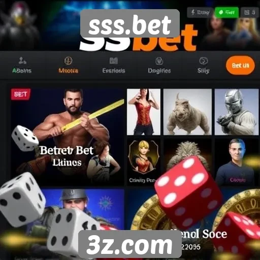 Opções de jogos disponíveis no sss.bet