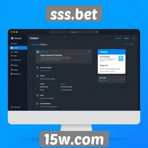 Interface do sss.bet é intuitiva e fácil de usar